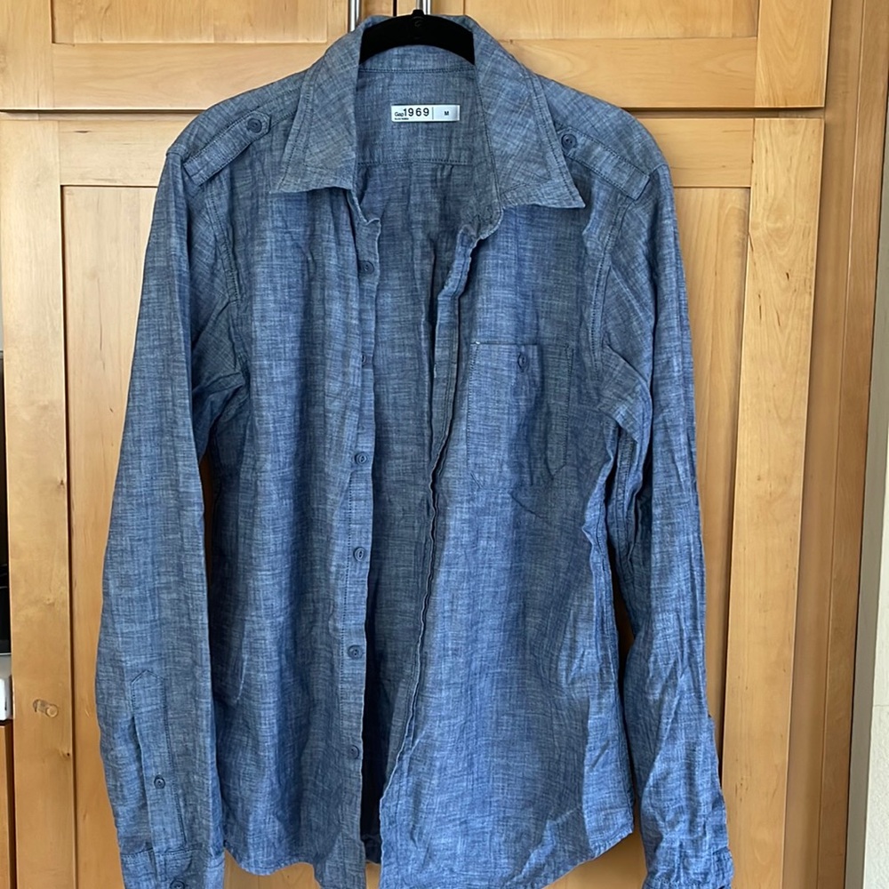 Gap 1969 100% Cotton Button Shirt